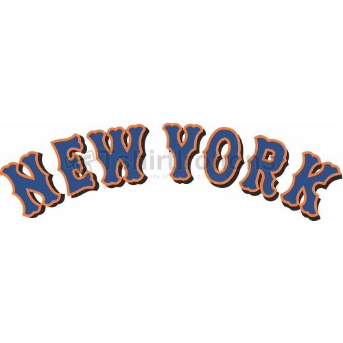 New York Mets T-shirts Iron On Transfers N1761 - Click Image to Close